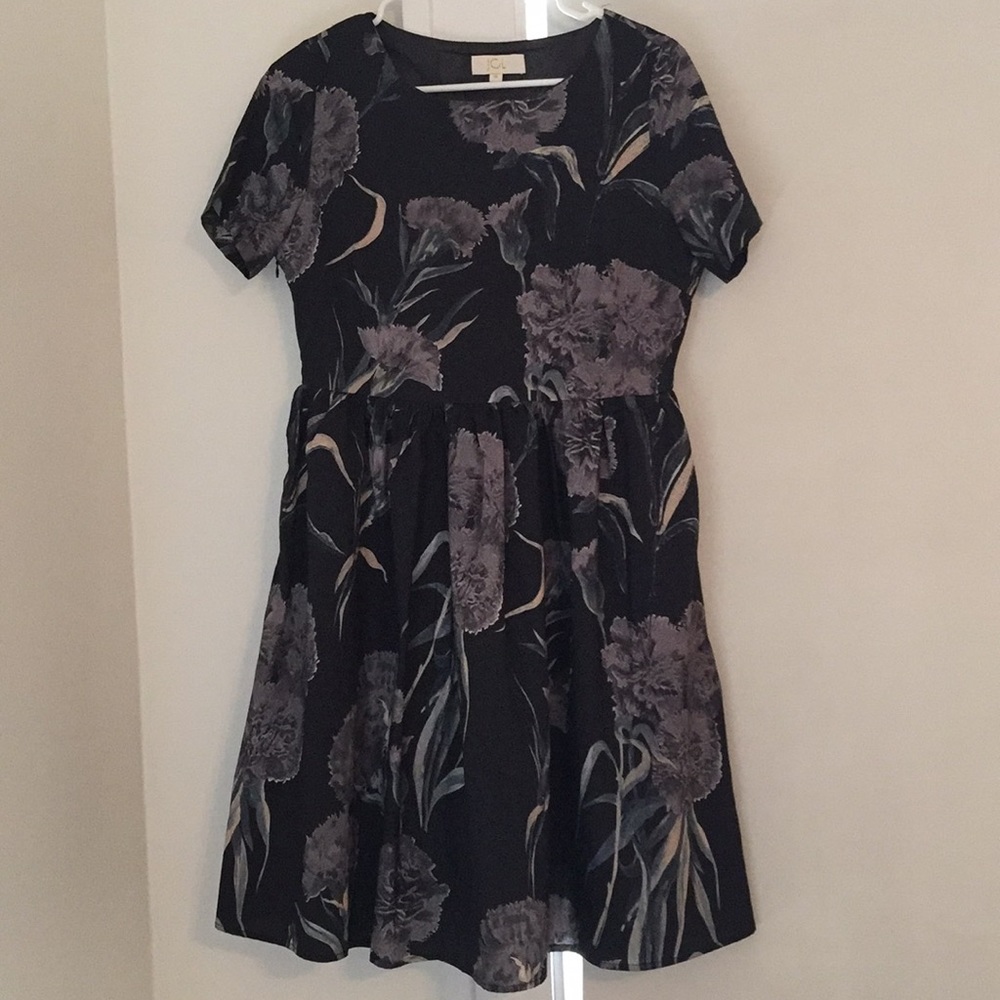 Floral baby doll dress